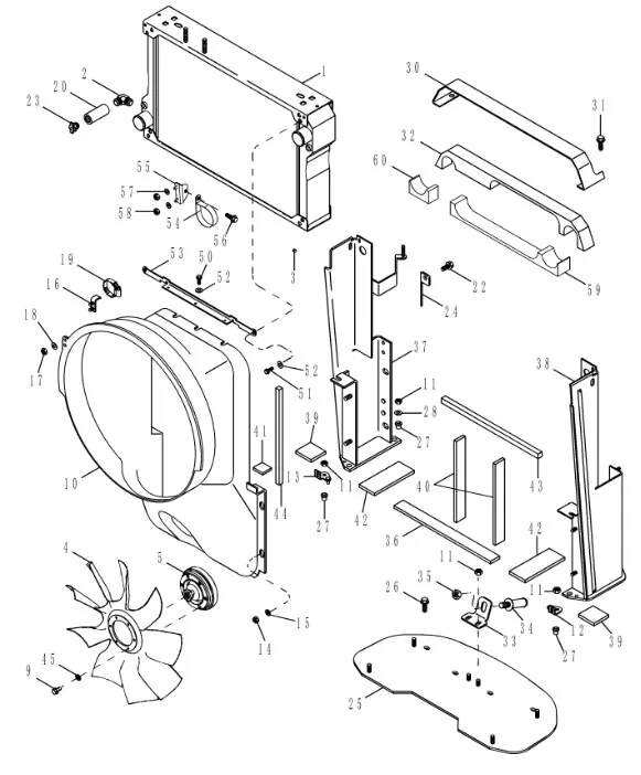 87445032 - Крыльчатка вент. охл. 9 лоп. (гидка без Megaflow) ДВС T8/Mg.